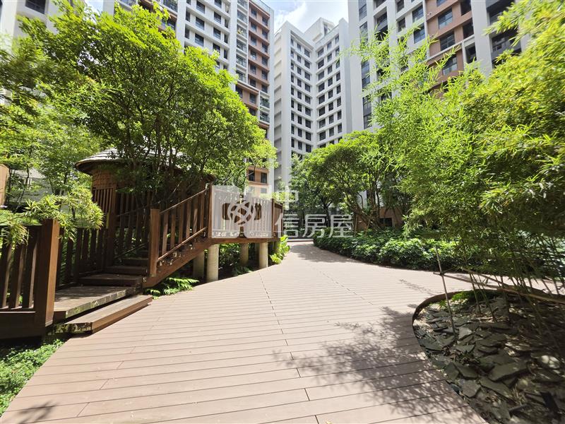 大毅讚幸福面公園4房雙平車房屋室內格局與周邊環境
