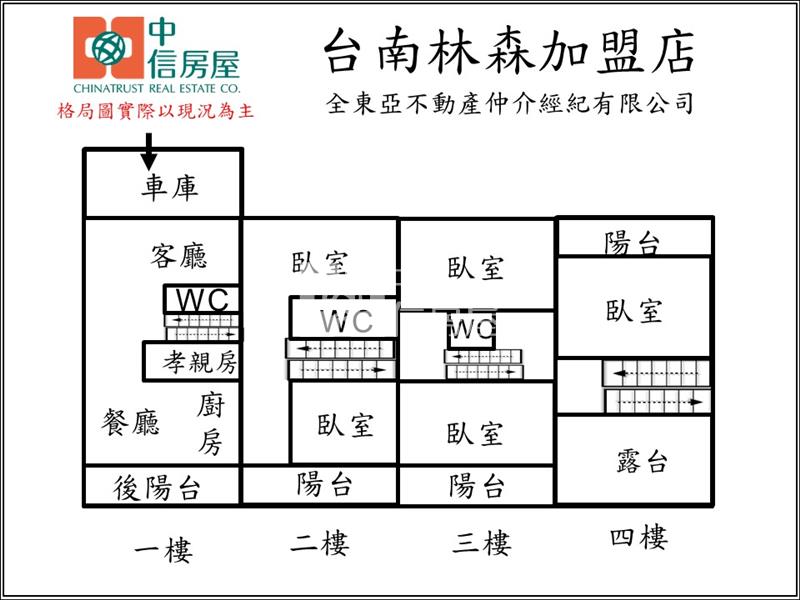 (專)長溪路鄰公園輕齡傳統車墅房屋室內格局與周邊環境