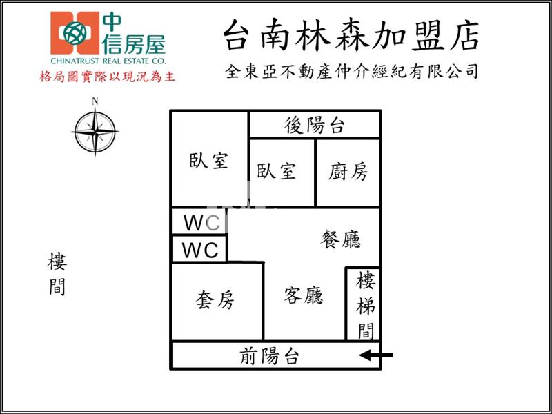 台南大學體育公園低價美健身寓房屋室內格局與周邊環境
