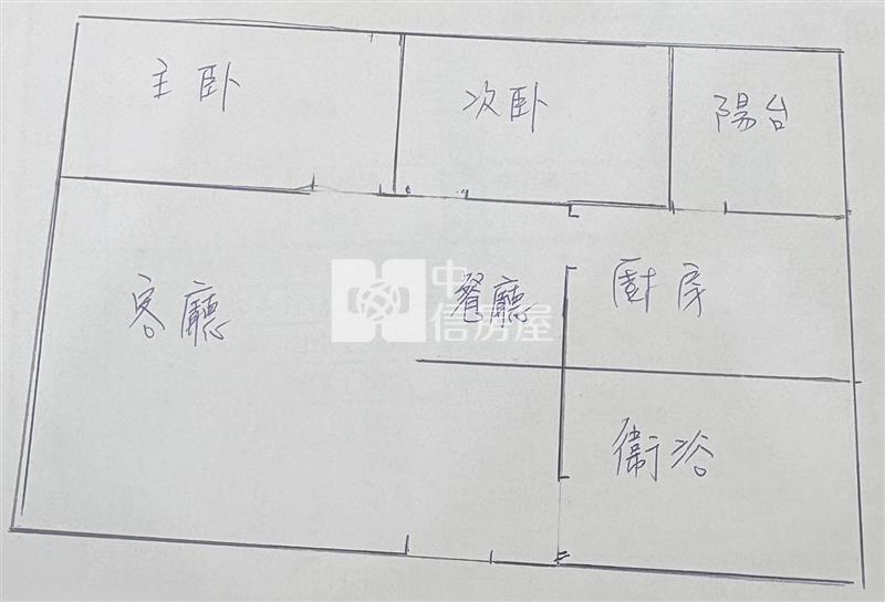 法國之星兩房+車位房屋室內格局與周邊環境