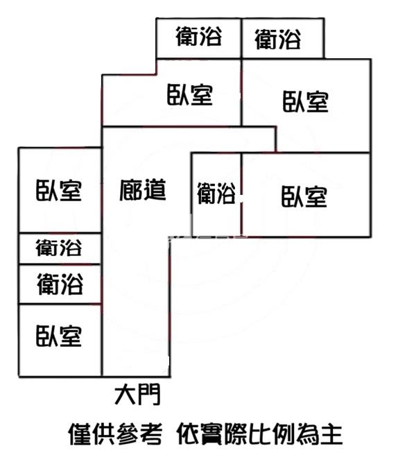 新竹小北百貨近5%收租5套房房屋室內格局與周邊環境