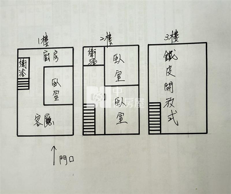 崙坪一路透天房屋室內格局與周邊環境