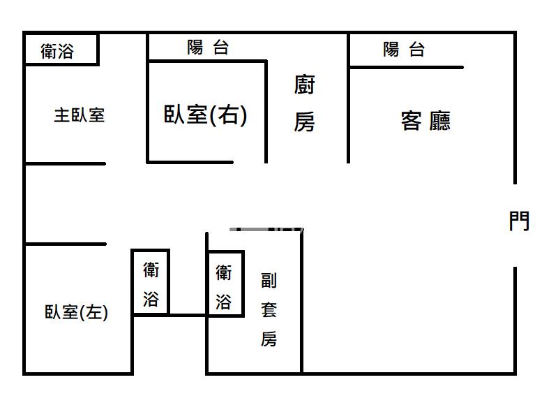 屏東房屋-至正全新美廈房屋室內格局與周邊環境