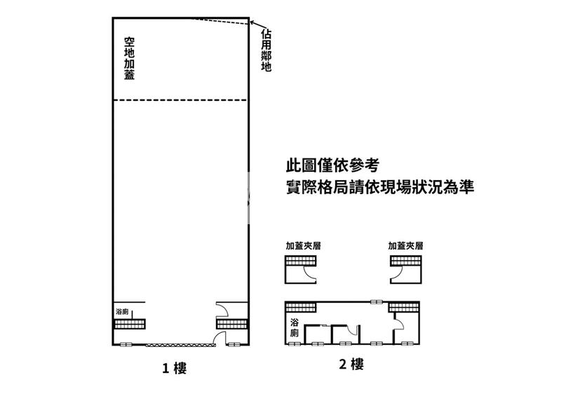 H028八德永豐廠房房屋室內格局與周邊環境