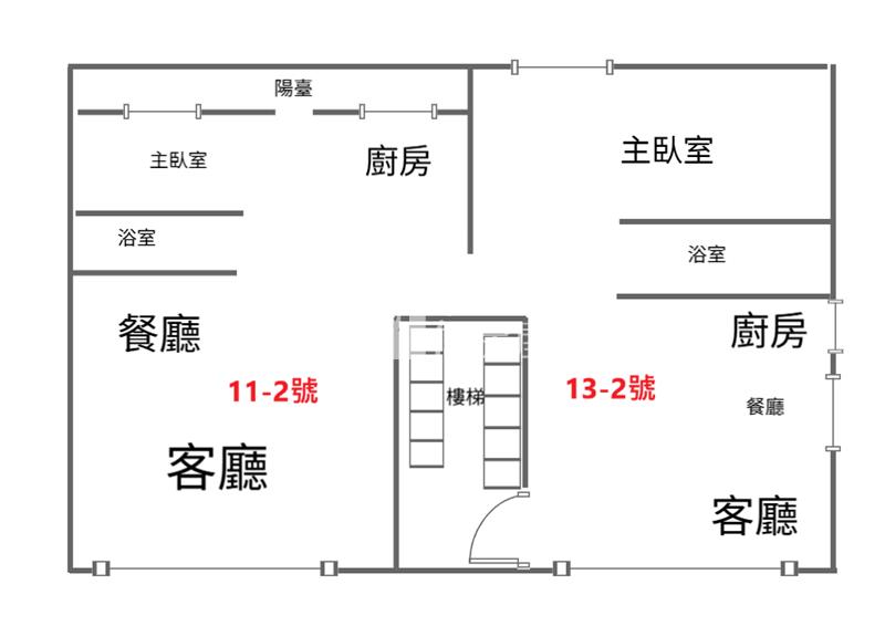 專任-桃園溫州街公寓3樓A房屋室內格局與周邊環境