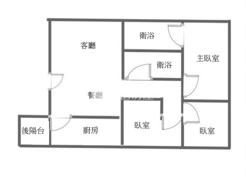 埔心大台北國宅美3房車房屋室內格局與周邊環境
