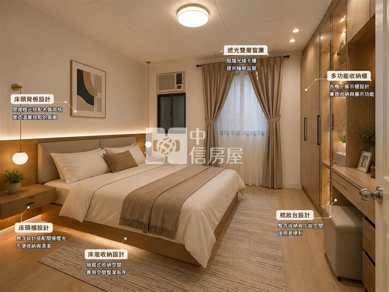 大慶1樓裝潢為AI模擬示意圖房屋室內格局與周邊環境