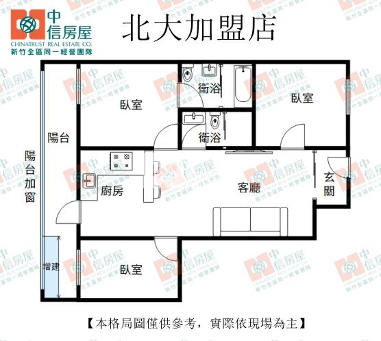 動物園大三房房屋室內格局與周邊環境