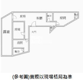 頭份銀河單層單戶2樓房屋室內格局與周邊環境