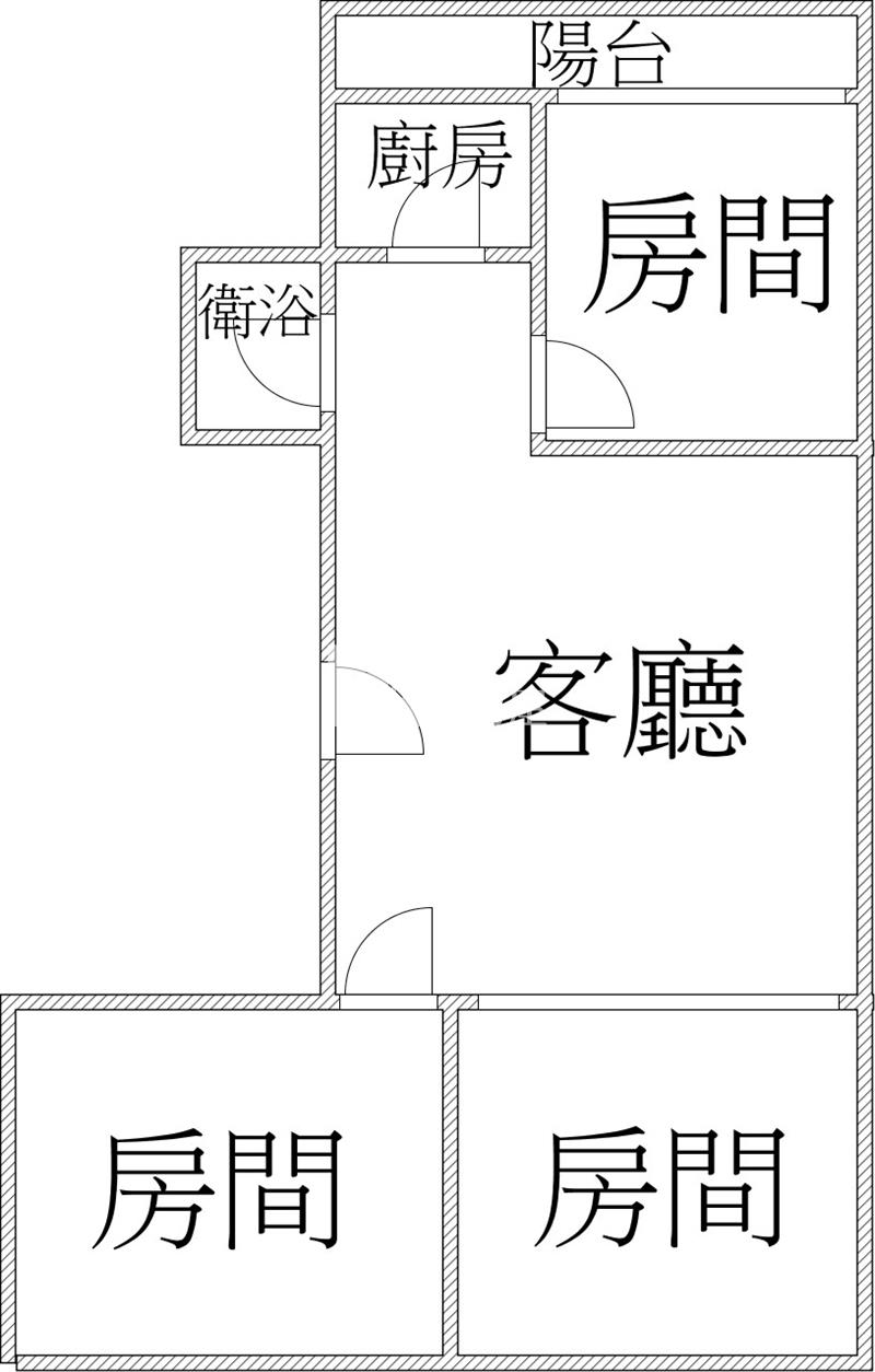 頭份早市旁低樓層三房公寓房屋室內格局與周邊環境
