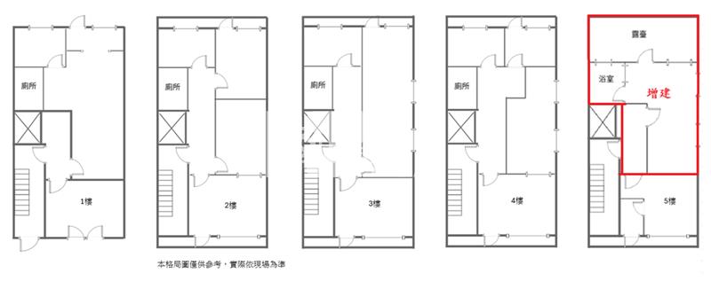 K003 小檜溪住商電梯透天房屋室內格局與周邊環境