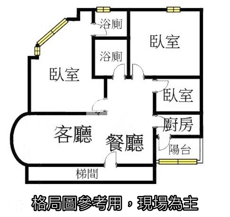 【安家】華勛國小旁龍城大3房房屋室內格局與周邊環境