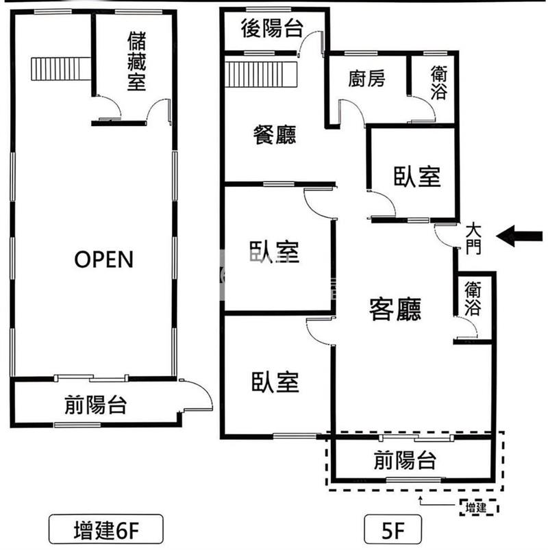 中路特區旁低總價大三房美寓房屋室內格局與周邊環境