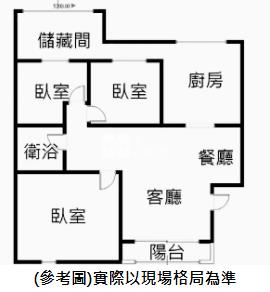 新竹清大美居房屋室內格局與周邊環境