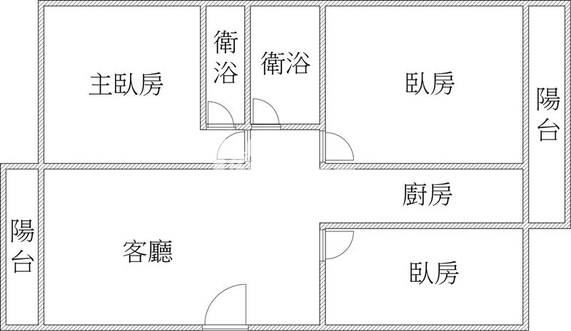 文化大街平車精裝美廈房屋室內格局與周邊環境