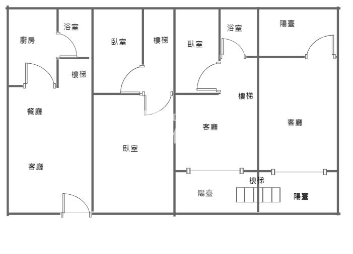 【新世紀】金陵路忠愛公園透天房屋室內格局與周邊環境