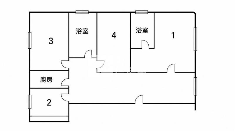 平鎮英雄鎮四房平車房屋室內格局與周邊環境