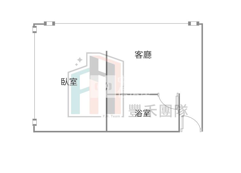 【豐禾】中壢火車站景觀套房房屋室內格局與周邊環境
