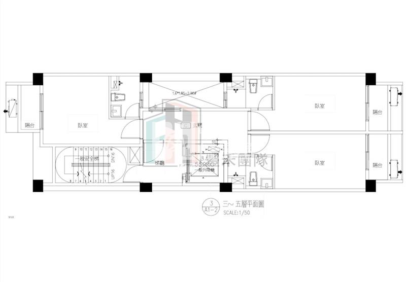 【豐禾】草漯收租3套房(高投報)房屋室內格局與周邊環境