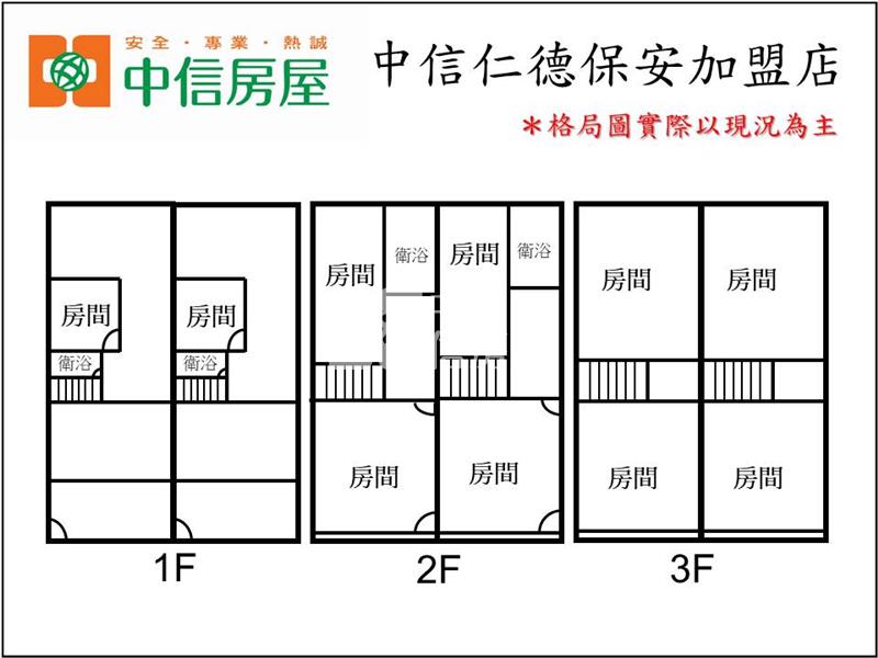 仁德上崙稀有兩戶連棟出售房屋室內格局與周邊環境