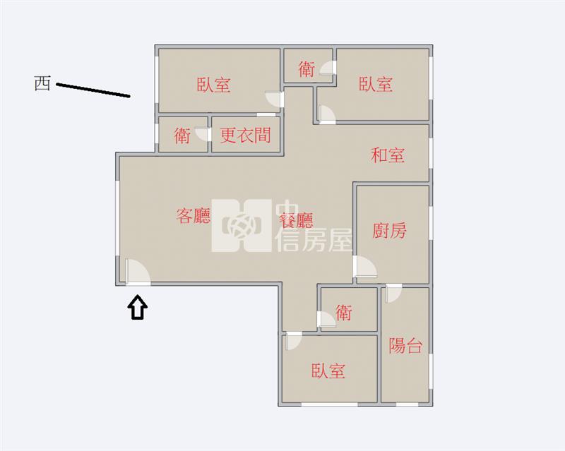 葛里法3+1房車房屋室內格局與周邊環境