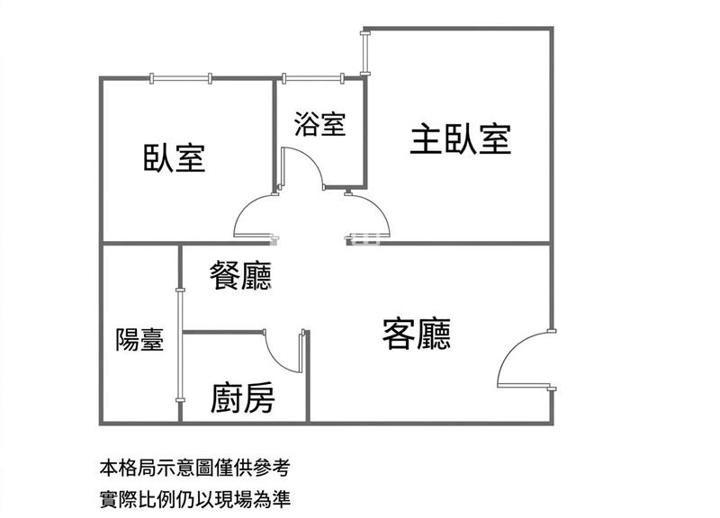 大園薪成家電梯2房車房屋室內格局與周邊環境