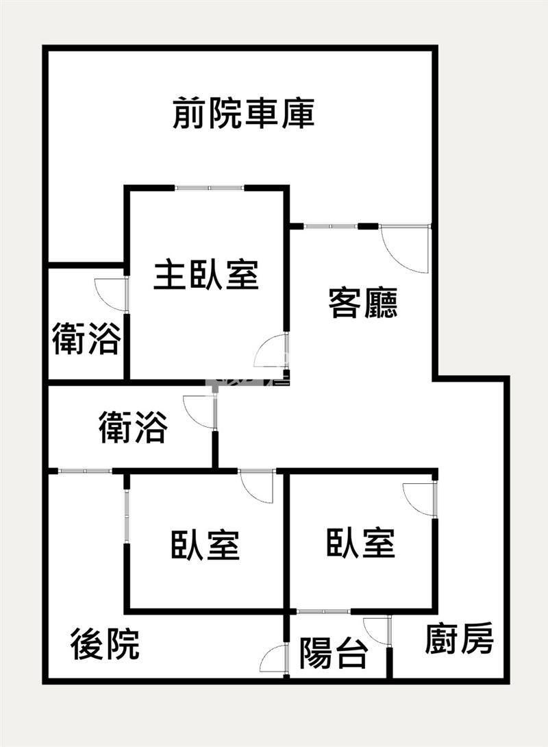【安家】內壢前院雙車1樓3房美寓房屋室內格局與周邊環境