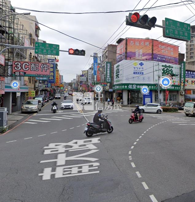 新竹南大路商業店面房屋室內格局與周邊環境