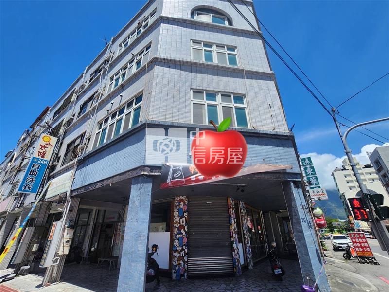 花蓮火車站前雙面路邊間店面房屋室內格局與周邊環境