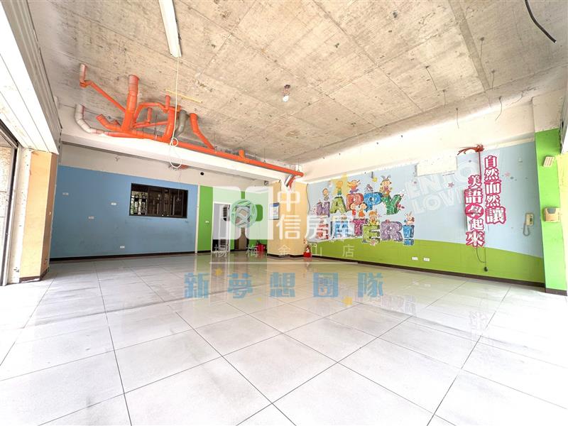 【新夢想】學悅校園三角窗店面房屋室內格局與周邊環境