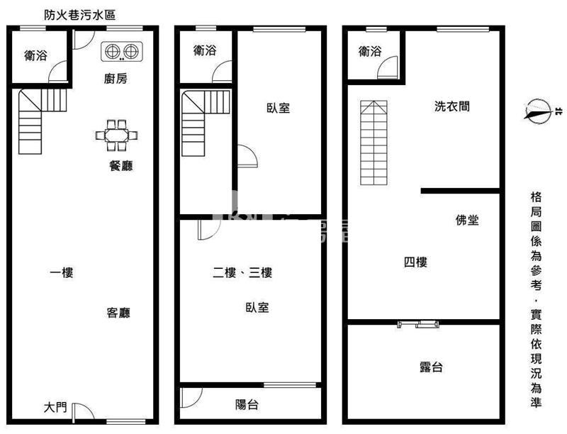 八德廣興路美透天房屋室內格局與周邊環境