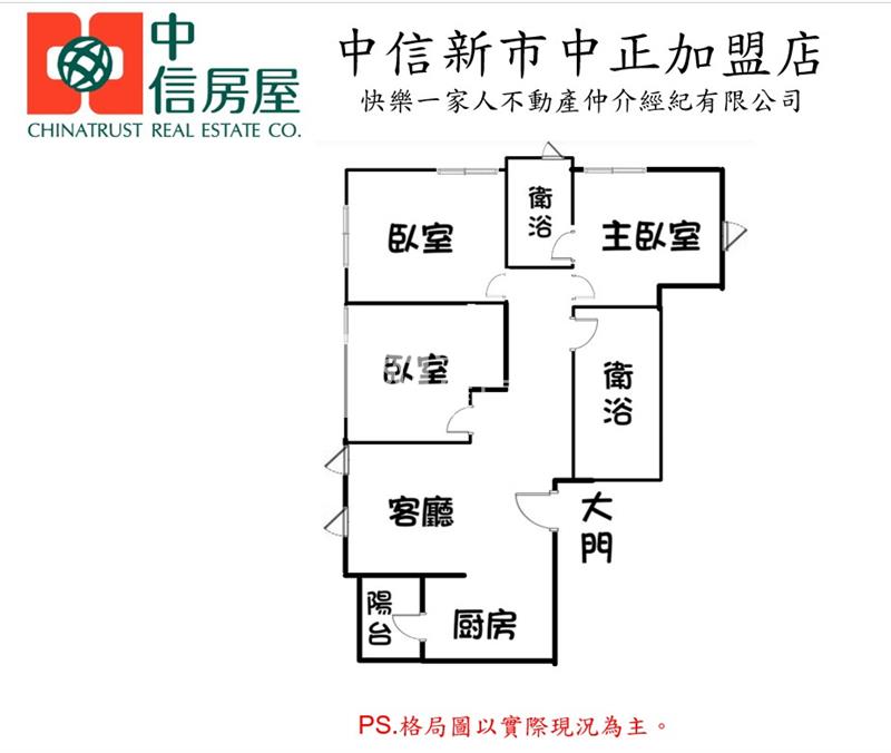 佳里國小旁全新三房平車房屋室內格局與周邊環境