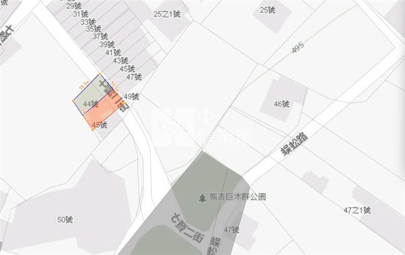 香楓公園建地房屋室內格局與周邊環境