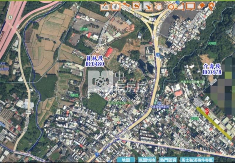 G006大溪交流道林路農地房屋室內格局與周邊環境