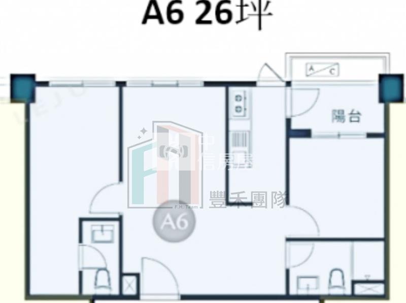 【豐禾】觀音草漯重劃區2房車房屋室內格局與周邊環境