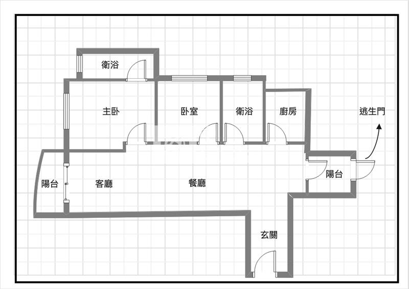 【神馬】冠德青璞匯-高樓景觀2房車房屋室內格局與周邊環境