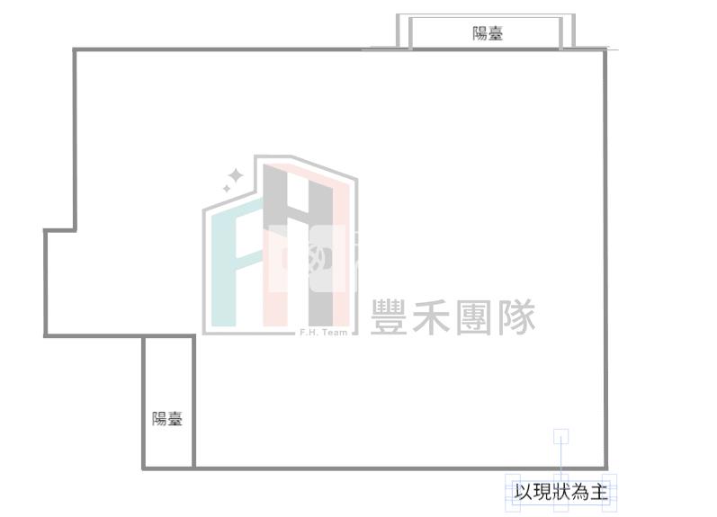 【豐禾】元臺青極新大露臺2房車房屋室內格局與周邊環境