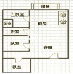 獨家專任-楊梅陽光學園大3房房屋室內格局與周邊環境
