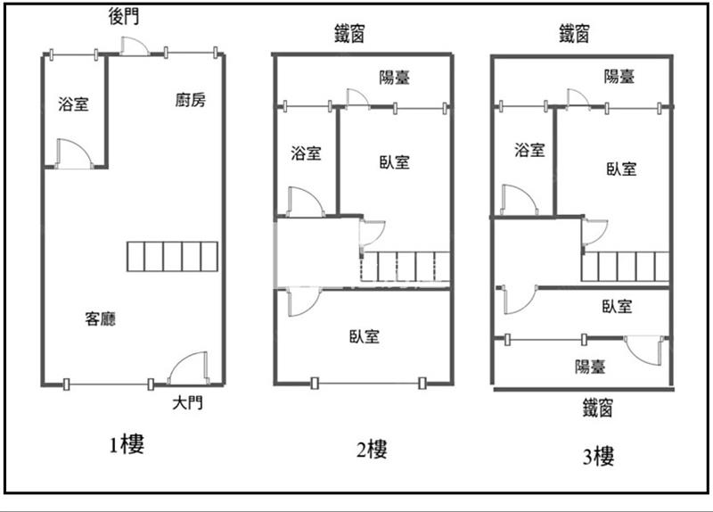 【神馬】中路市府商圈透天房屋室內格局與周邊環境