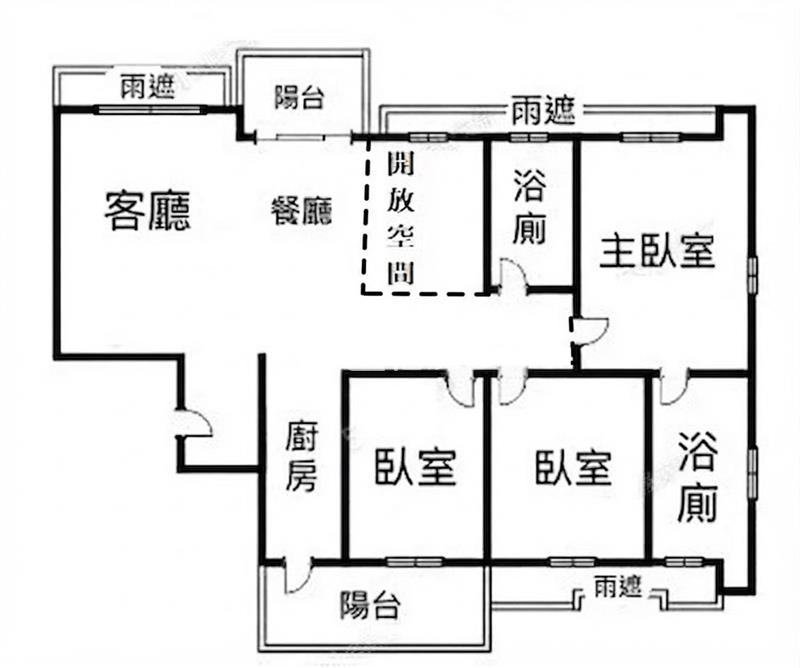 【奔馳】春秋行館房屋室內格局與周邊環境