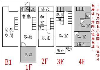 湖美一街靜巷別墅房屋室內格局與周邊環境