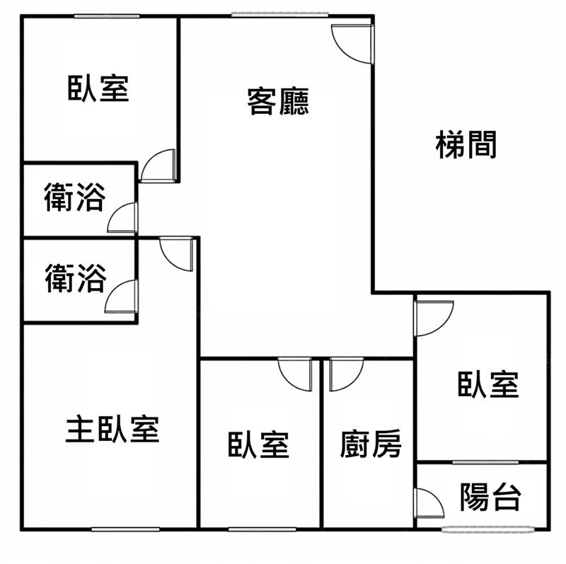 【安家】桃園後站臻愛家4房車房屋室內格局與周邊環境