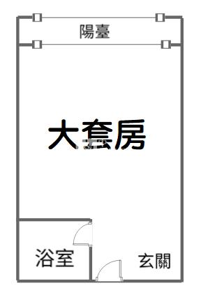 A22中壢夜市中央貴族景觀陽台大套房房屋室內格局與周邊環境