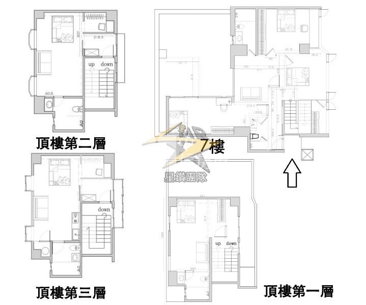 【星鑽】桃園慈文國中黃金收租5套房房屋室內格局與周邊環境