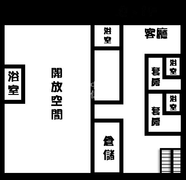 南投國姓雙福隧道旁農舍房屋室內格局與周邊環境
