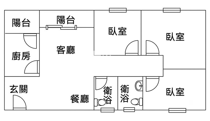 楊梅五守新村三房+輪抽車位房屋室內格局與周邊環境