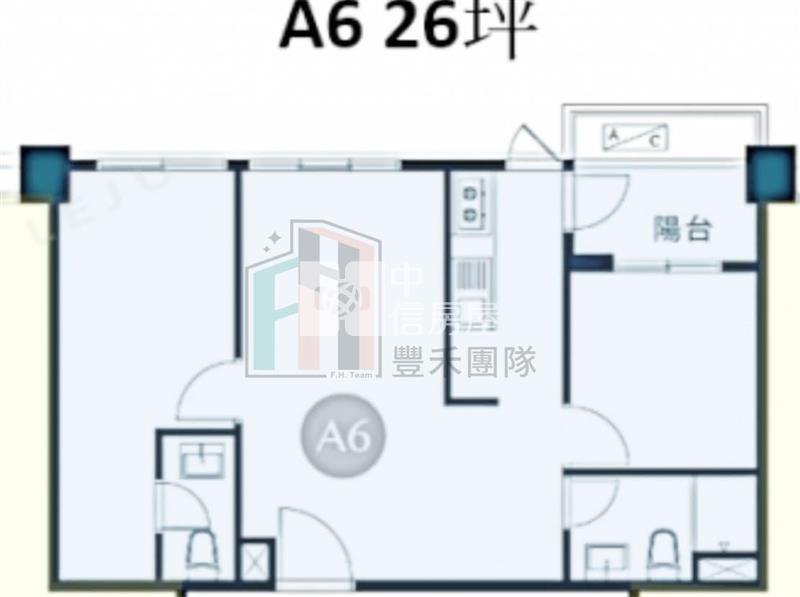 【豐禾】觀音草漯重劃區海景2房車房屋室內格局與周邊環境