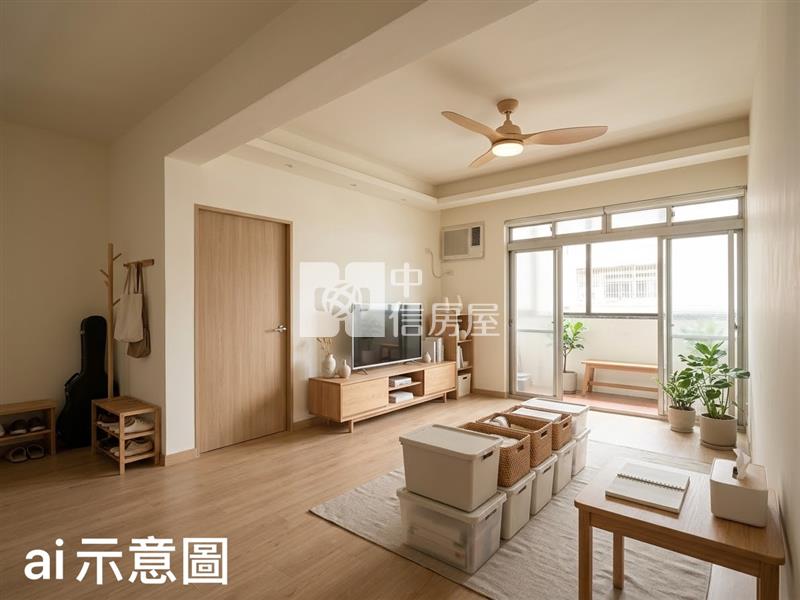 水湳經貿大三房美寓(專任)房屋室內格局與周邊環境