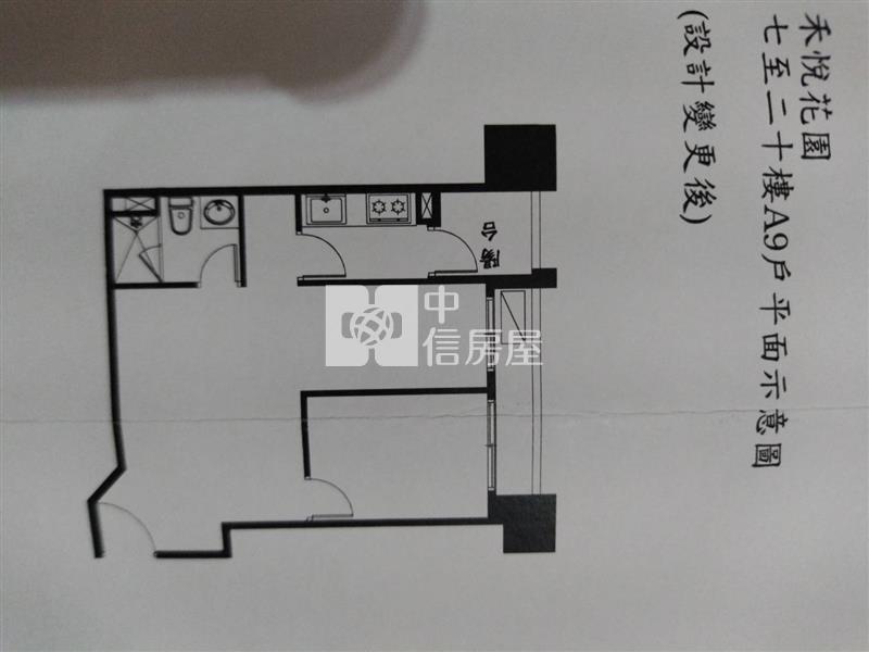 龜山A7低總價首購禾悅花園17樓高樓兩房房屋室內格局與周邊環境