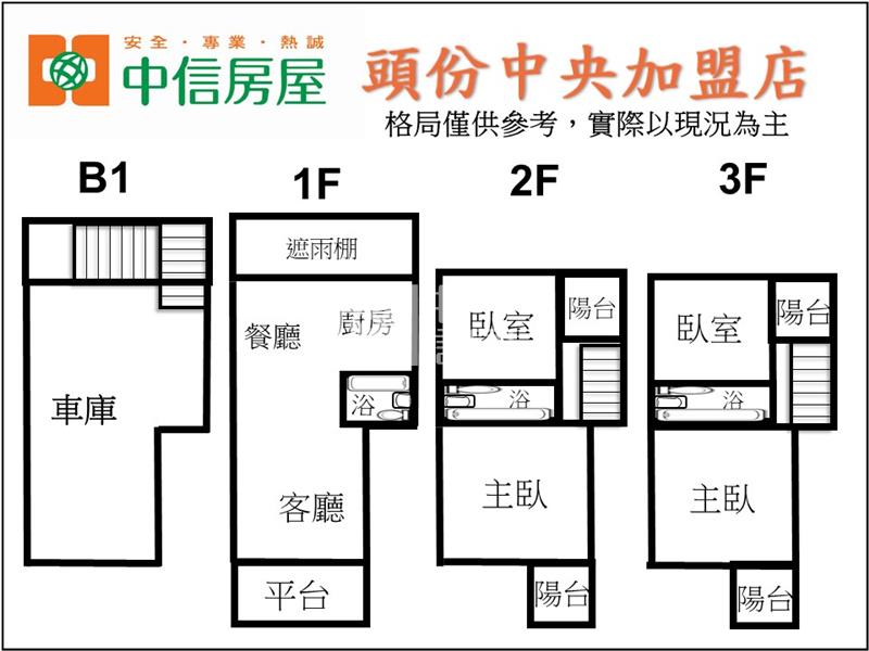 新竹雅靜別墅透天房屋室內格局與周邊環境